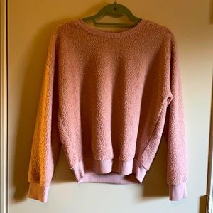 Socialite pink short sweatshirt